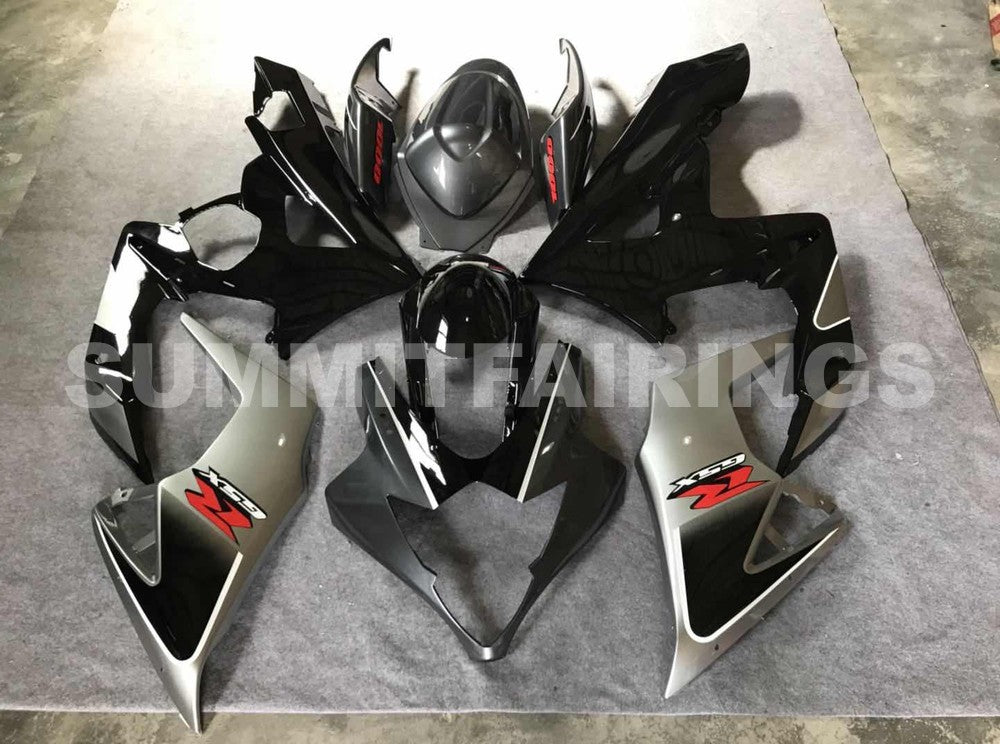 Fairings For Suzuki - GSXR1000 K5 05-06 Grey Black and Silver