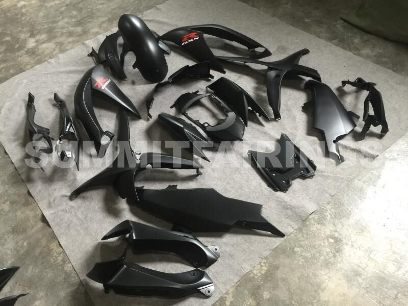 Fairings For Suzuki GSXR 600 750 (2008-2010) Matte black
