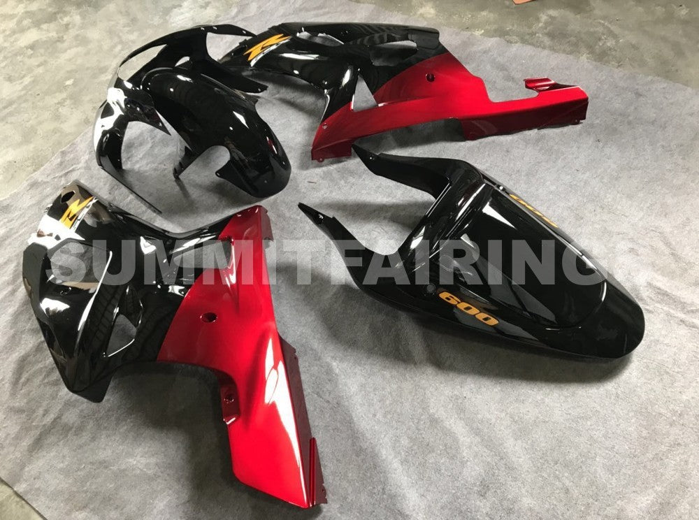 Fairings For Suzuki - GSXR600-750 K1 2001-2003 Black Yellow