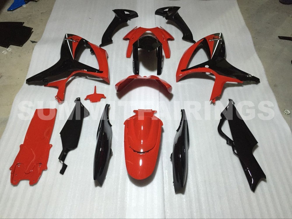 Fairings For Suzuki - GSXR600-750 K6 06-07 Black and Red