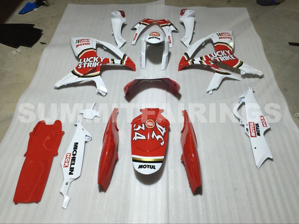 Fairings For Suzuki GSXR 600 750 (2006-2007) White Red