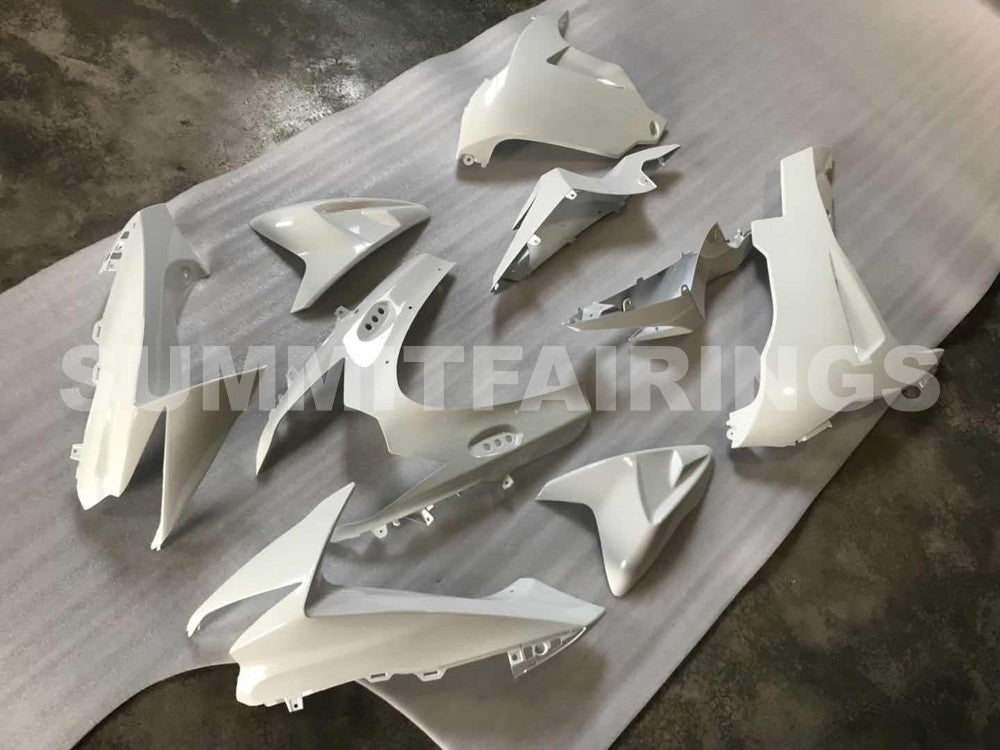 Fairings For Suzuki GSX-R600 / 750, 2011-2021 - Pearl White & Black