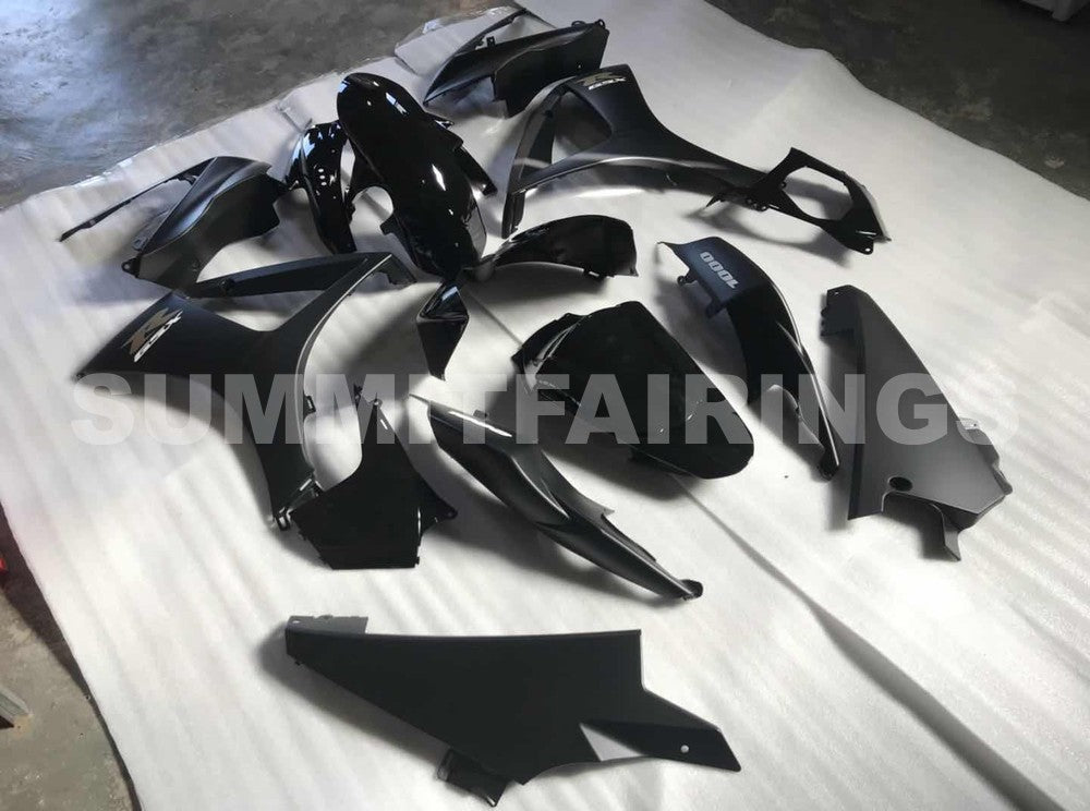 Fairings For Suzuki - GSXR1000 K7 07-08 Matte Black Gloss Black
