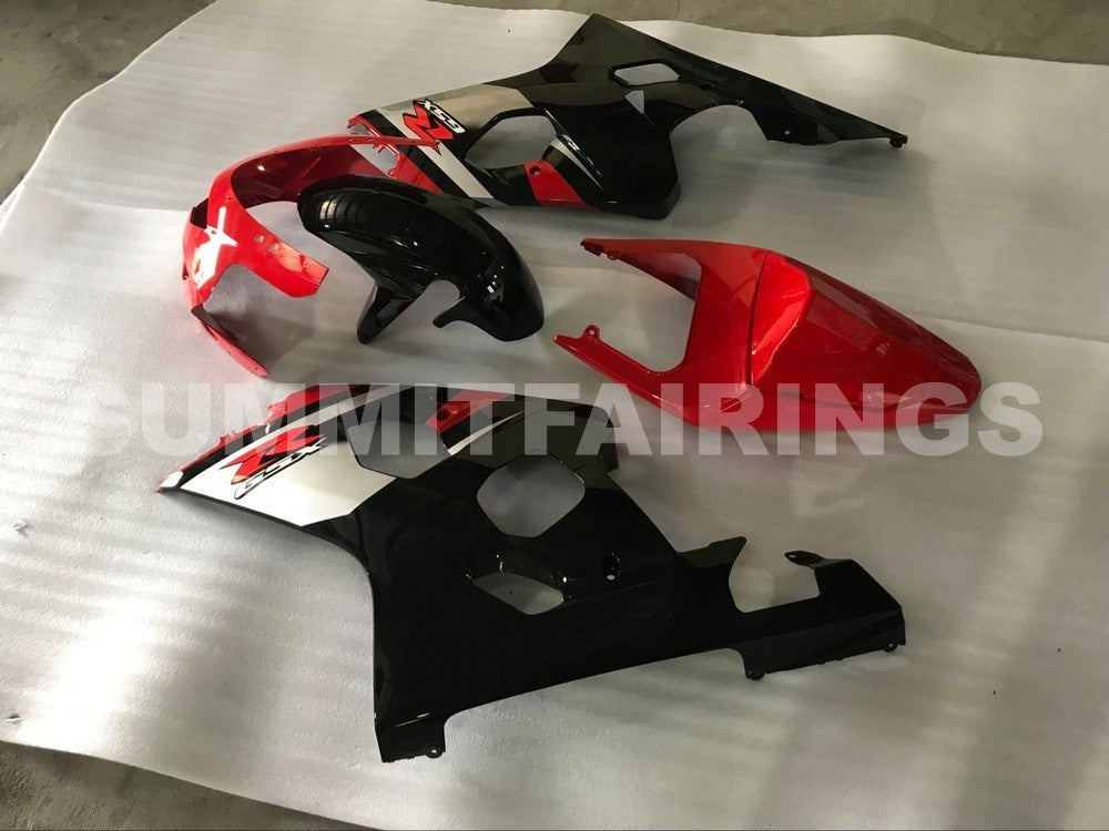 Fairings For Suzuki GSXR 600 750 Red & Black GSXR (2004-2005)