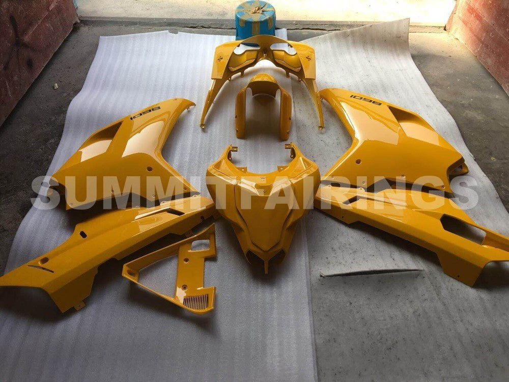 Fairings For Ducati 848 / 1098 / 1198 2007-2011 - Yellow