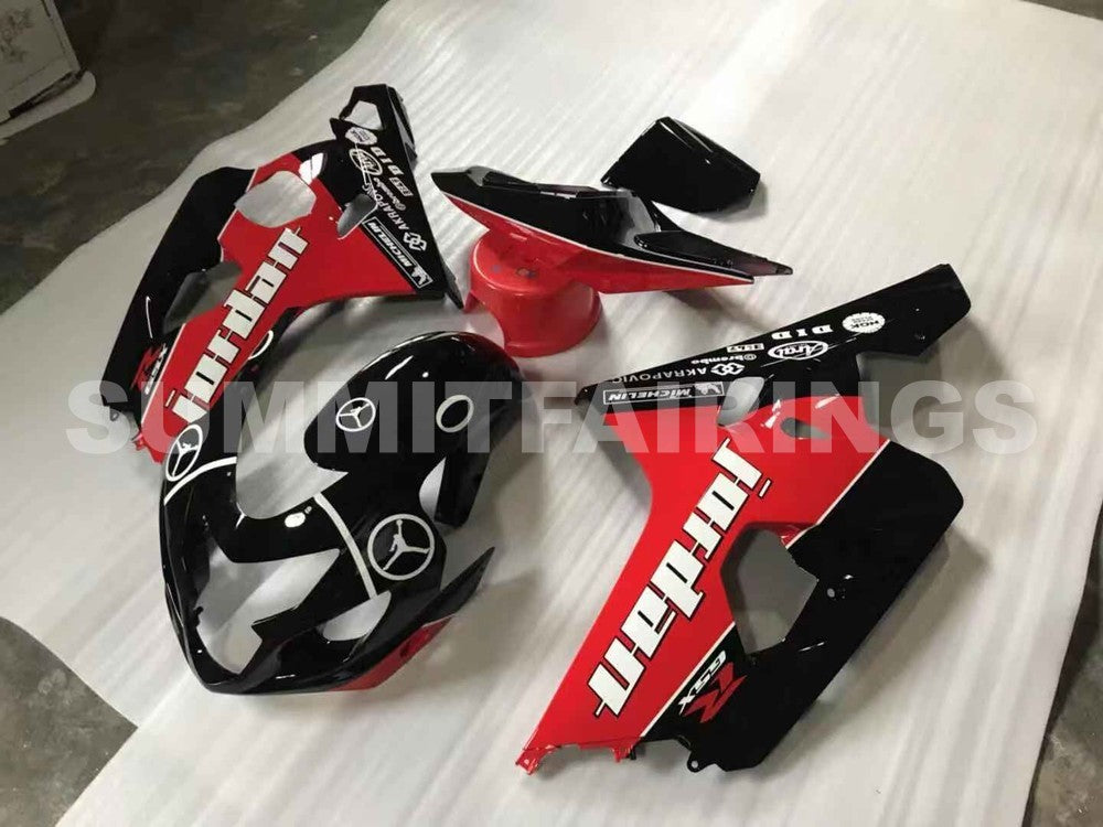 Fairings For Suzuki GSXR 600 750 (2004-2005) Black Red