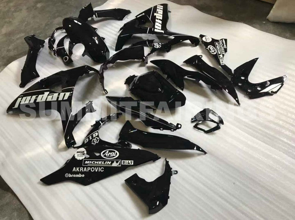 Fairings For Suzuki GSXR 1000 Black Jordan (2009-2016)