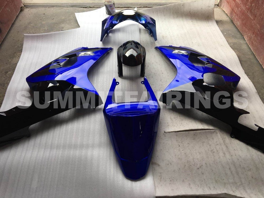 Fairings For Suzuki GSXR 600 750 Blue Black GSXR (2004-2005)