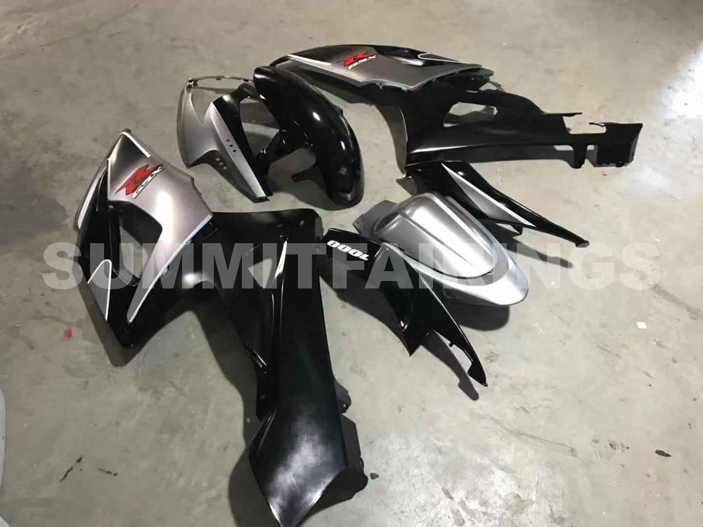 Fairings For Suzuki GSXR 1000 K5 (2005-2006) Black Silver
