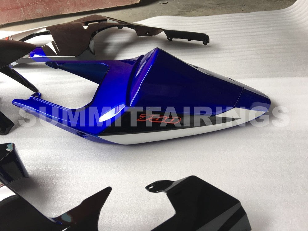 Fairings For Suzuki GSXR 600 750 Blue Black Silver GSXR (2004-2005)