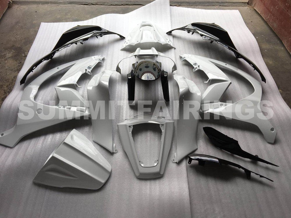 Fairings For Kawasaki ZX-10R, 2011-2015 - White & Black