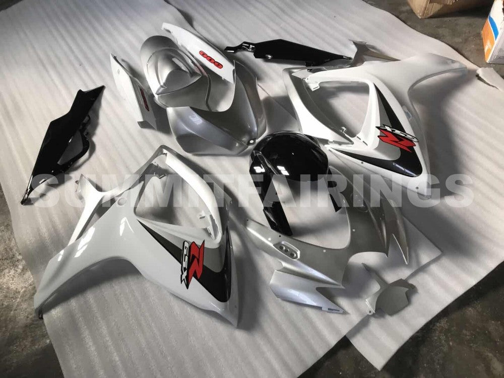 Fairings For Suzuki - GSXR600-750 K6 06-07 White Silver