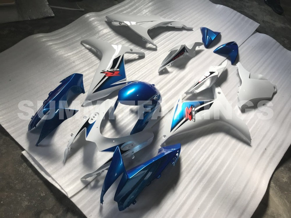 Fairings For Suzuki GSX-R600 / 750, 2011-2021 - White & Blue