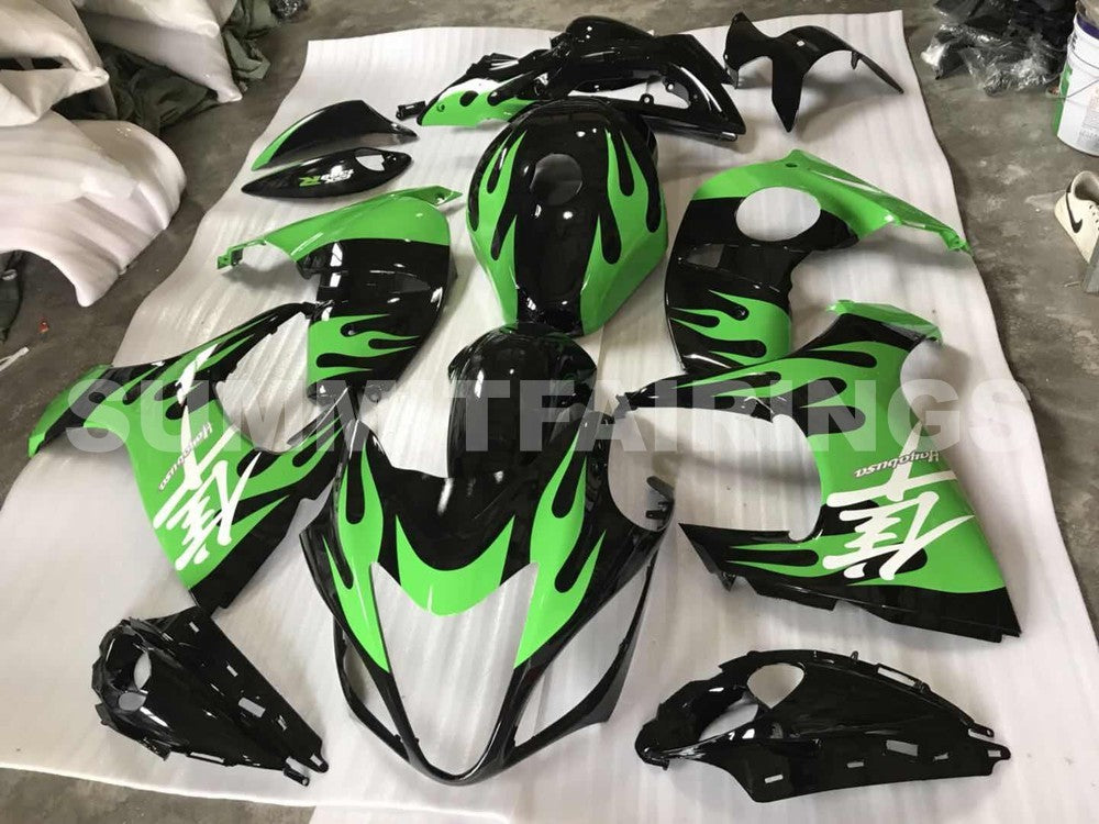 Fairings For Suzuki - GSXR1300 Hayabusa 2008-2020 Lime Green