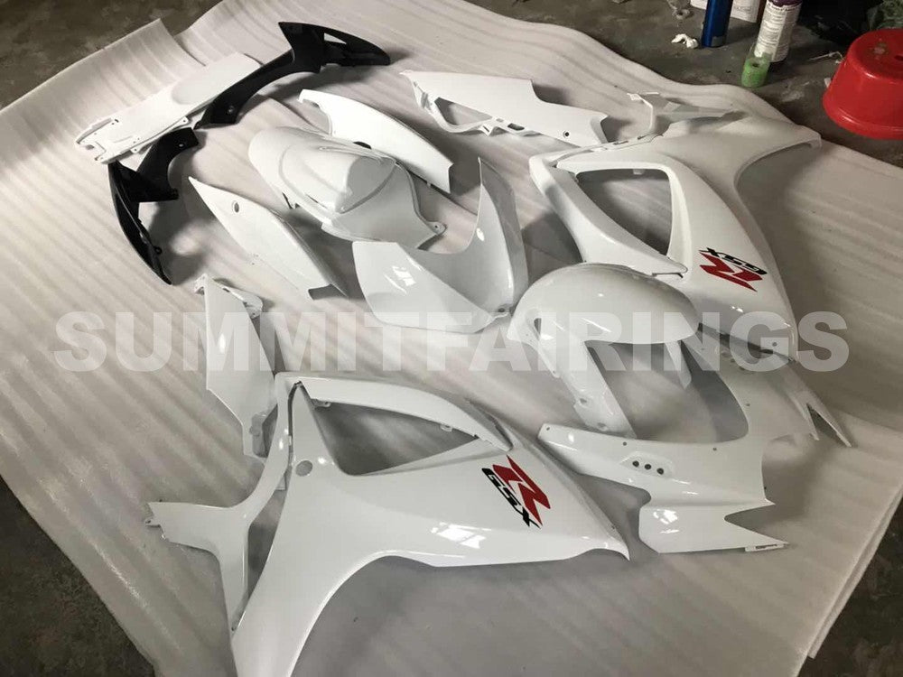 Fairings For Suzuki GSXR 600 750 White GSXR (2006-2007)