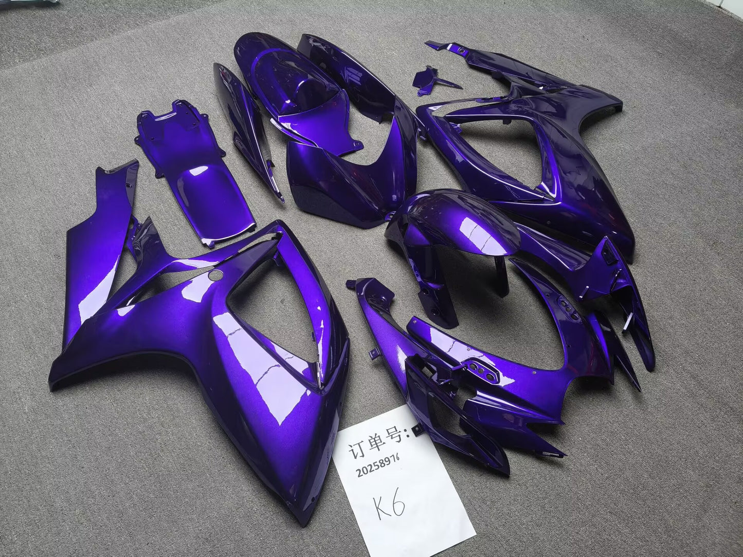 Fairings For Suzuki - GSXR600-750 K6 06-07 White