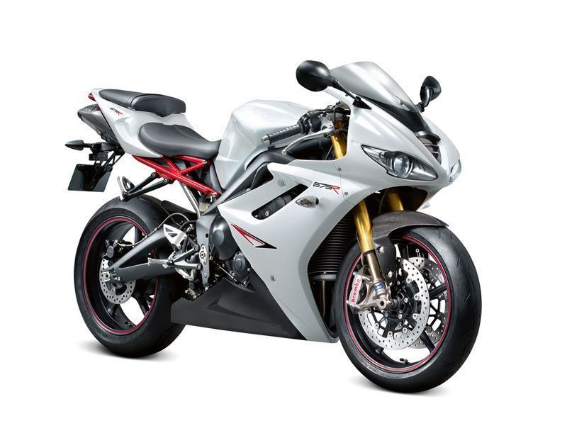 Fairings For Triumph Daytona 675 White Black Daytona (2006-2008)