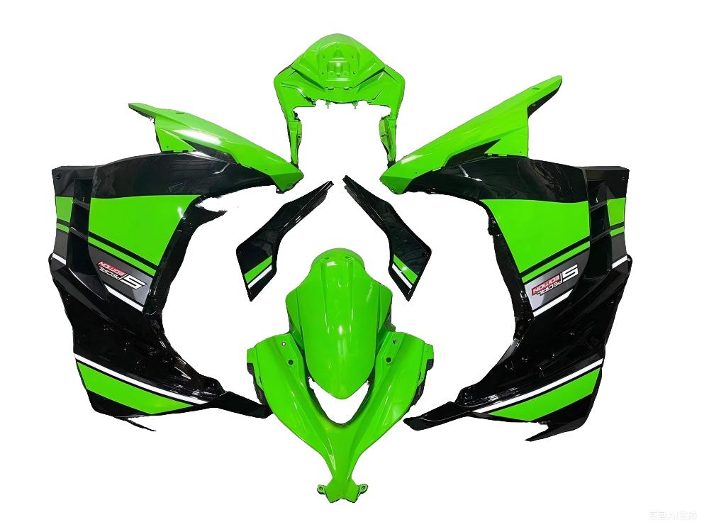 Fairings For Plastics Kawasaki Ninja 300R EX300R Green Ninja (2013-2019)