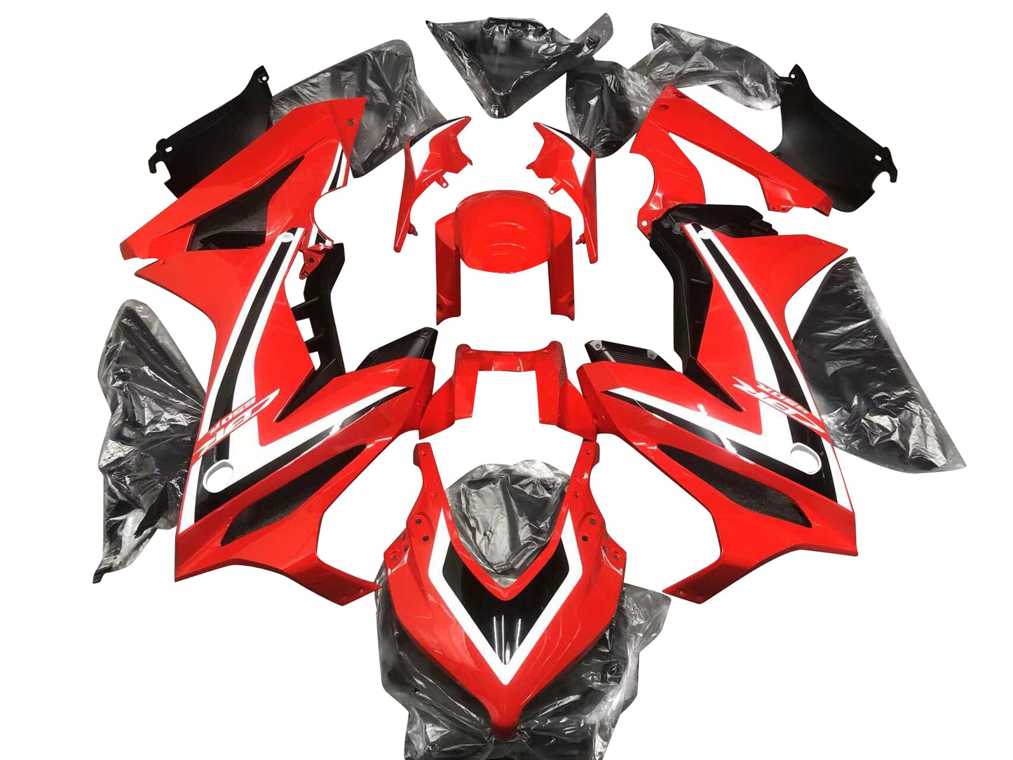 Fairings For Honda CBR650R 2019-2022 Black Red White