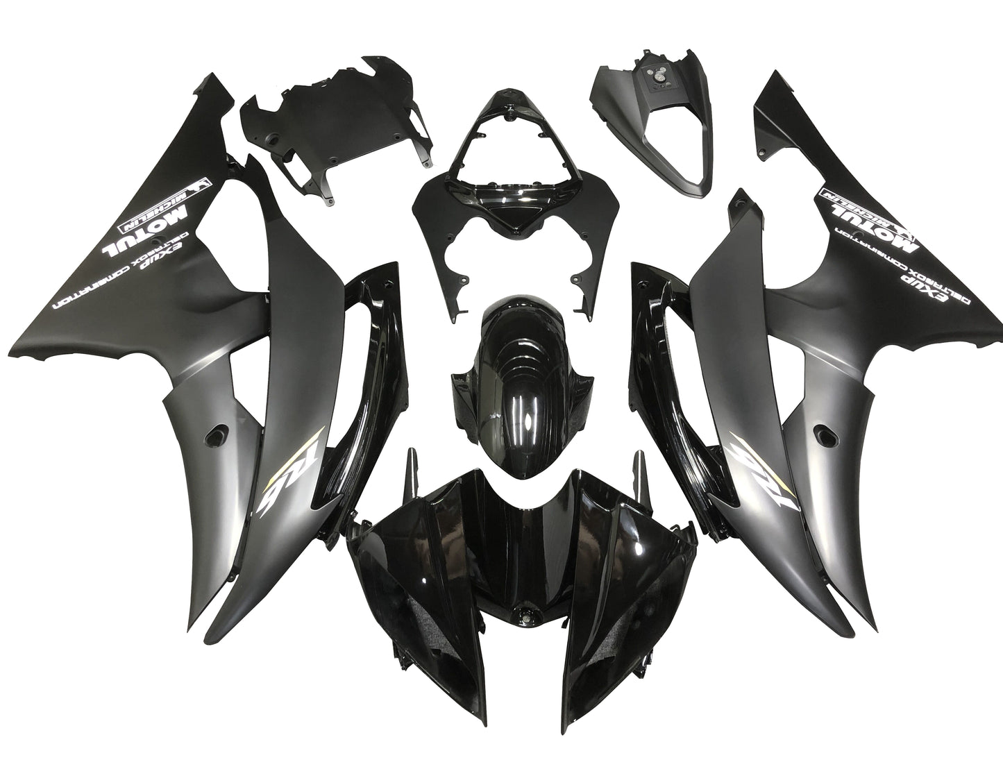 Fairings For Yamaha YZF-R6 2008-2016 Silver Black