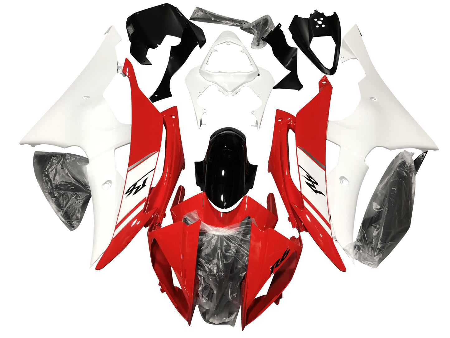 Fairings For Yamaha YZF-R6 2008-2016 Red White Black