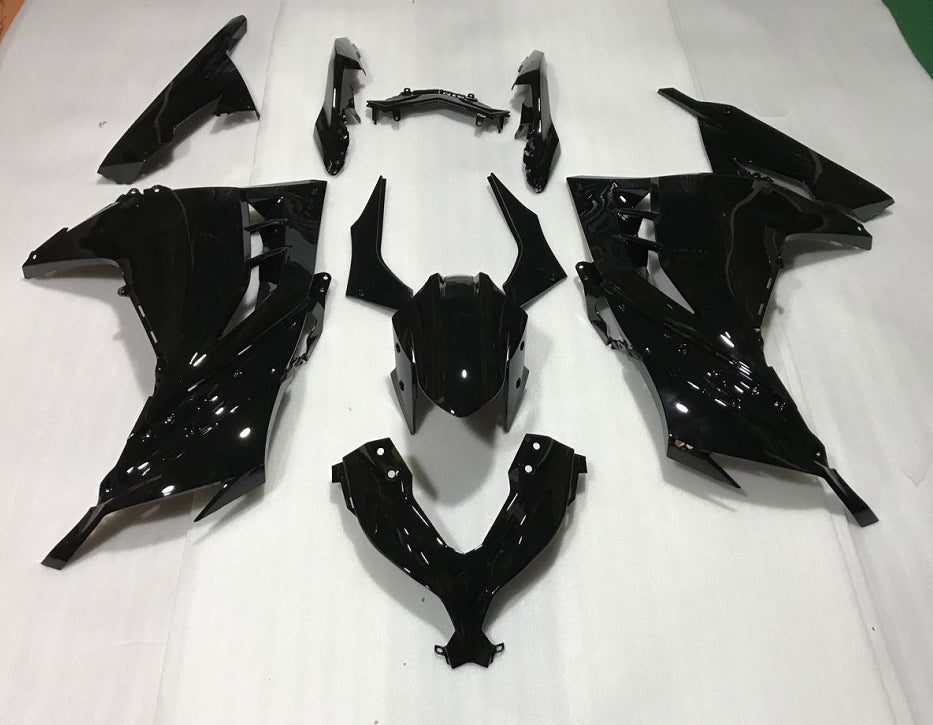 Fairings For Plastics Kawasaki Ninja 300R EX300R Black Ninja (2013-2014)