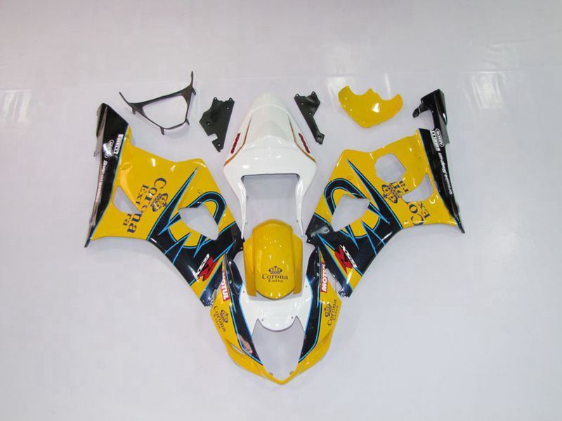 Fairings For Suzuki GSXR 1000 K3 (2003-2004) Yellow Blue