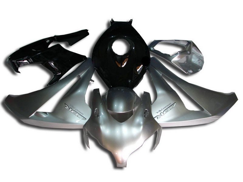 Fairings For Honda - CBR1000RR 08-11 Silver/ Black