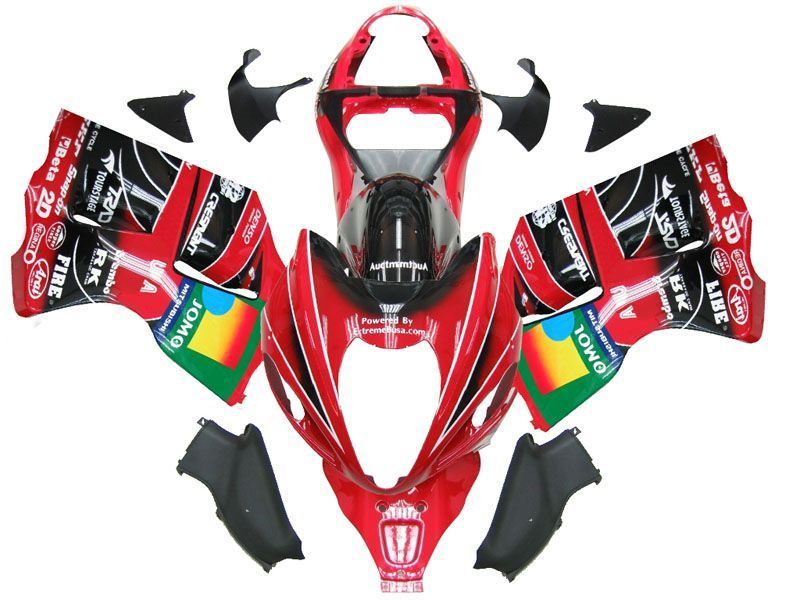 Fairings For Suzuki GSX1300R Hayabusa Red Black Jomo (1996-2007)