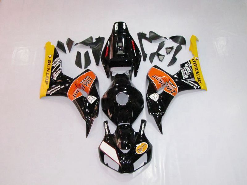 Fairings For Honda CBR1000RR(2006-2007) Black Yellow