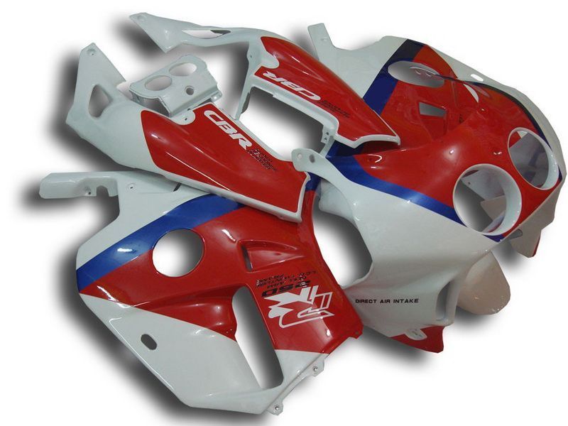 Fairings For Honda - CBR250RR MC19 1988-1989 Red and White