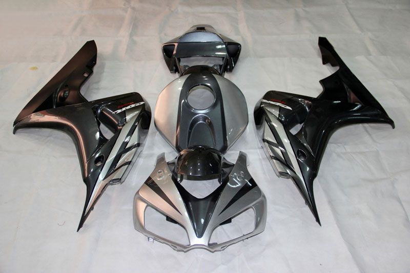 Fairings For Honda CBR 1000 RR Silver Grey Metallic CBR (2006-2007)