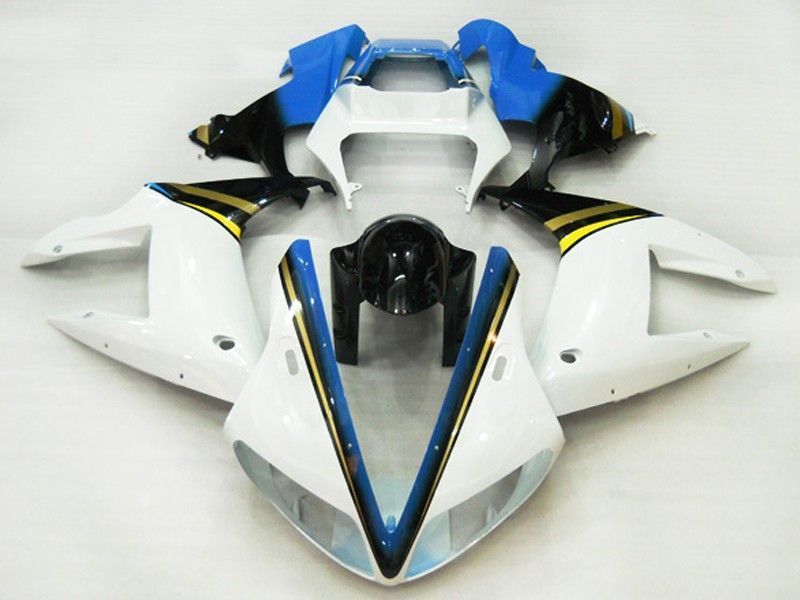 Fairings For Yamaha - YZF1000 R1 02-03 Gold Blue