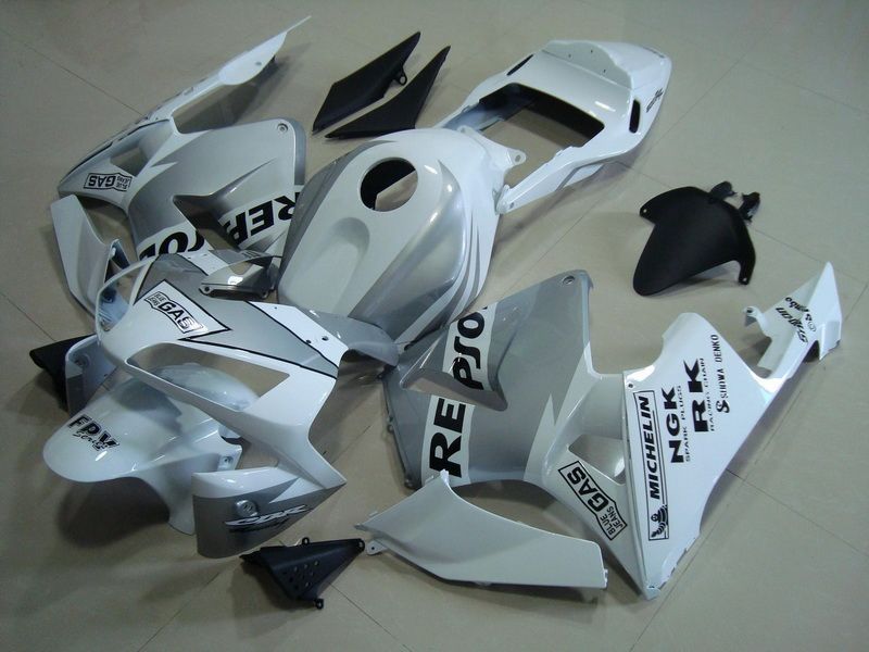 Fairings For Honda - CBR600RR F5 03-04 Silver