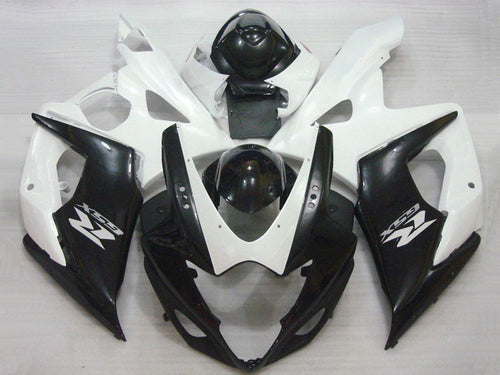 Fairings For Suzuki - GSXR1000 K5 05-06 Black/ White