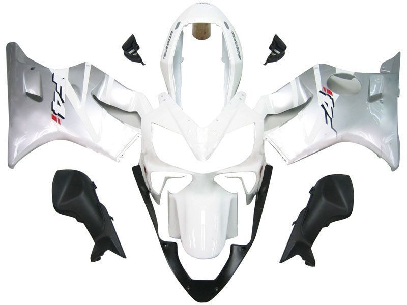 Fairings For Honda CBR 600 F4i White & Silver F4i (2004-2007)