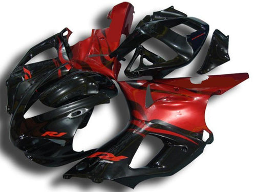 Fairings For Yamaha - YZF1000 R1 98-99 Black and Red