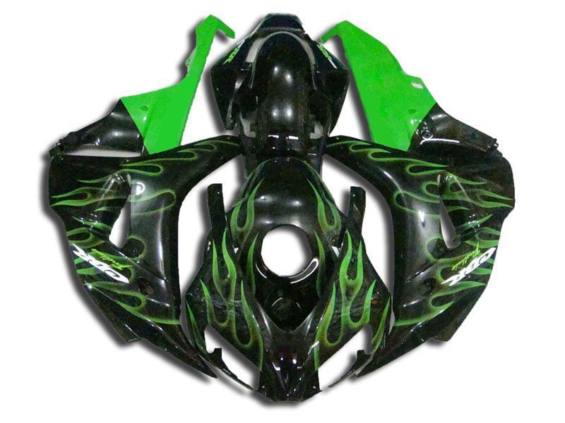 Fairings For Honda - CBR1000RR 06-07 Green Flame