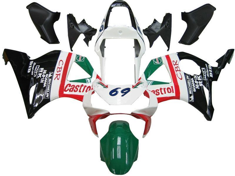 Fairings For Honda CBR 954 RR No.69 Castrol CBR (2002-2003)