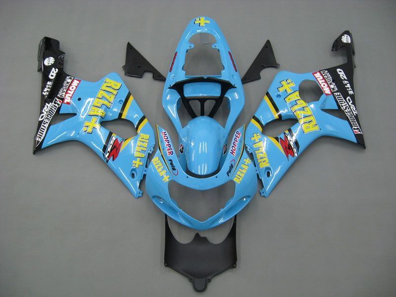 Fairings For Suzuki GSXR 1000 Blue Black (2000-2002)