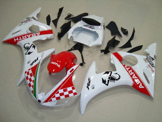 Fairings For Yamaha R6, 2005 - Red White