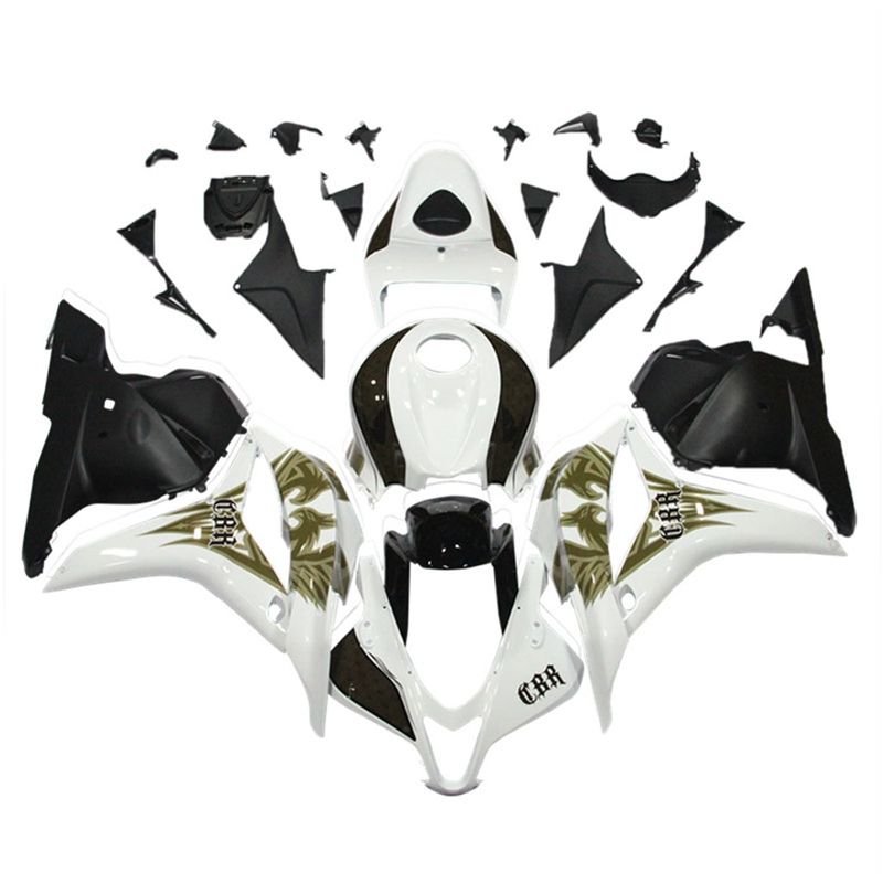 Fairings For Honda CBR600RR F5(2009-2012) White Black