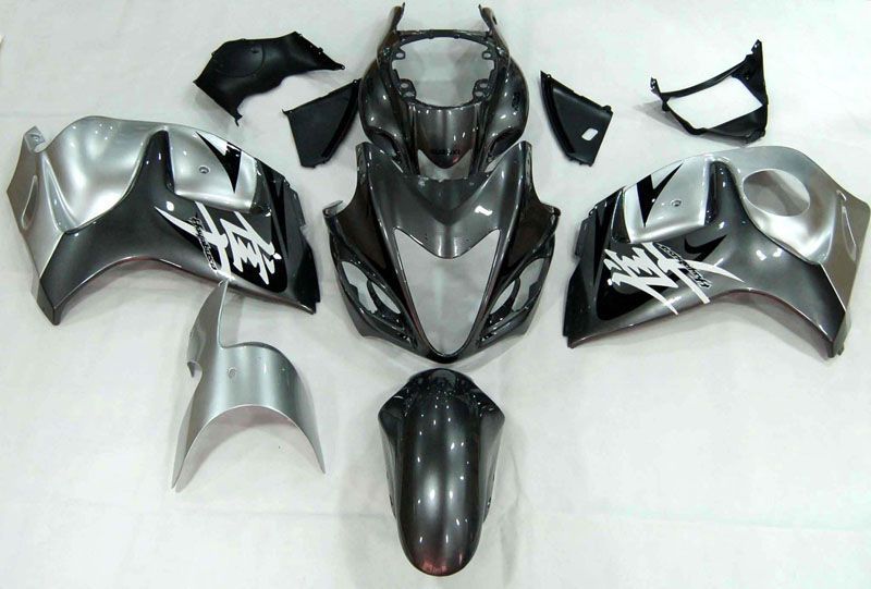 Fairings For Suzuki GSX 1300R Hayabusa Silver Dark Light Metellic Hayabusa (2008-2020)