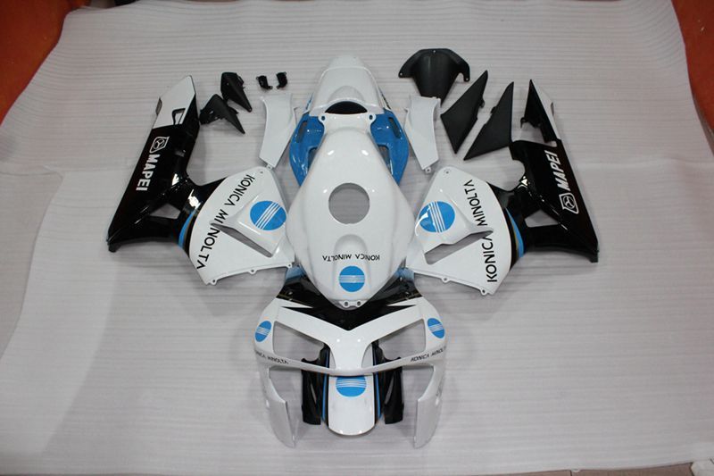 Fairings For Honda CBR600RR F5(2003-2004) White Black Blue