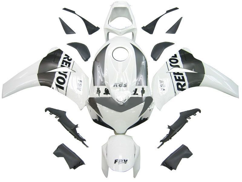 Fairings For Honda CBR 1000 RR White & Silver Repsol (2008-2011)