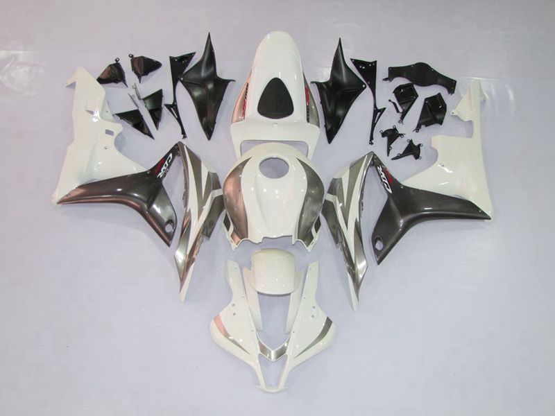 Fairings For Honda CBR600RR F5(2007-2008) White Silver