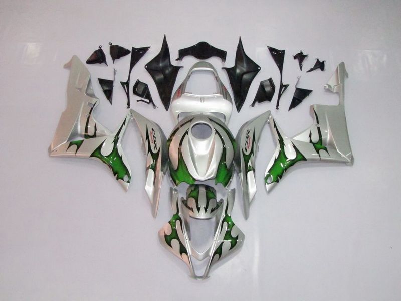 Fairings For Honda CBR600RR F5(2007-2008) Silver Green