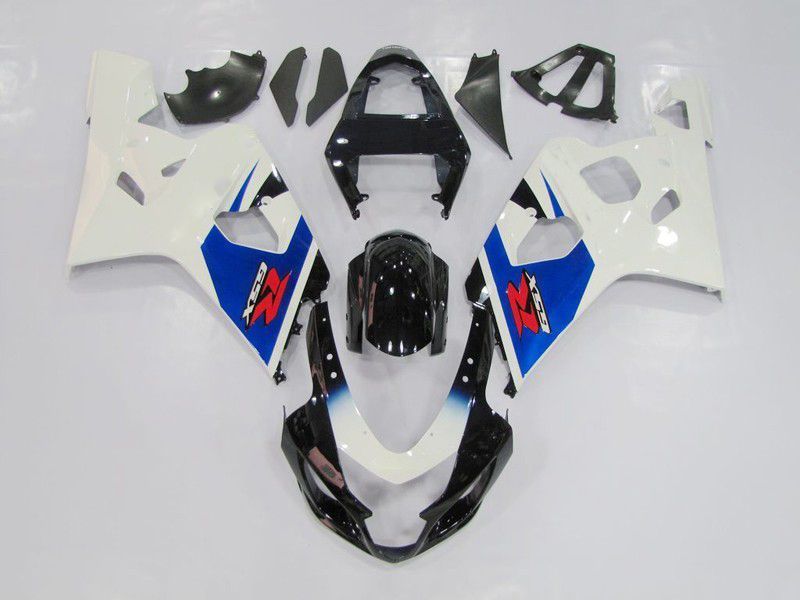 Fairings For Suzuki - GSXR600-750 K4 04-05 Blueish White