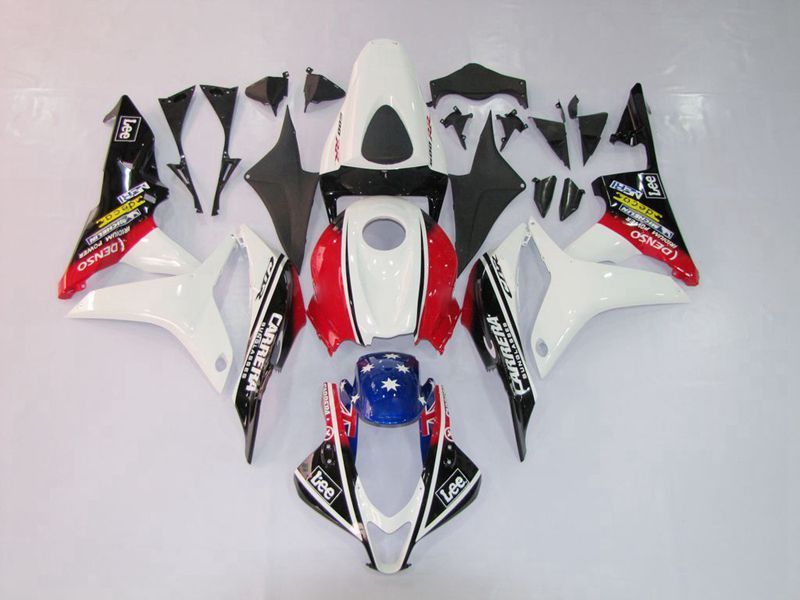 Fairings For Honda CBR600RR F5(2007-2008) Blacl White Red