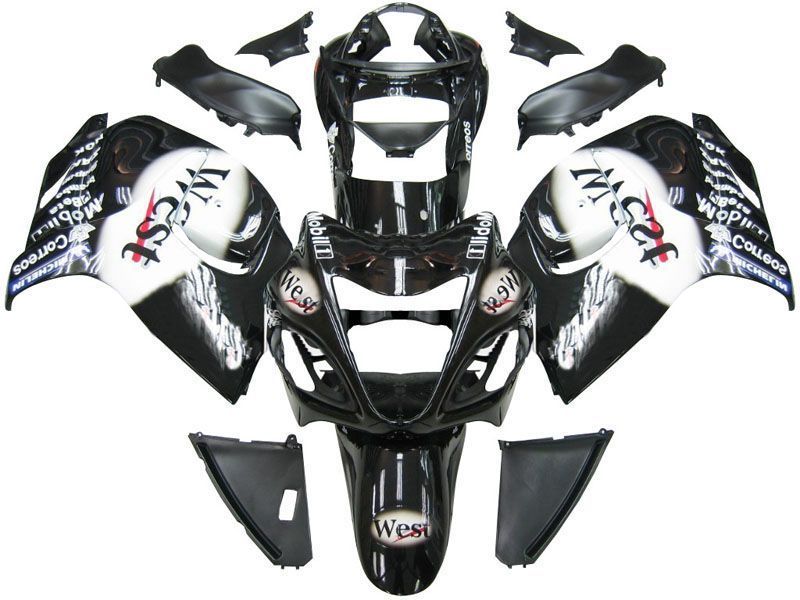 Fairings For Suzuki GSX 1300R Hayabusa Black WEST (2008-2020)
